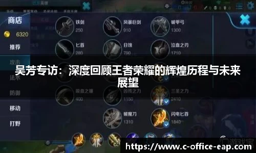 吴芳专访：深度回顾王者荣耀的辉煌历程与未来展望